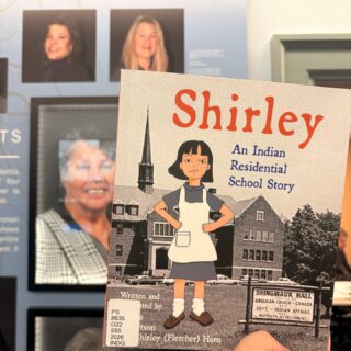 Join us for the official launch of Shirley: An Indian Residential School Story, a powerful new book by Algoma University alumna Joanne Robertson, created in collaboration with Dr. Shirley Horn — Elder, Residential School Survivor, and Algoma University’s first Chancellor.

Held on the very grounds where this history took place, this event offers a meaningful opportunity to hear Shirley’s story and support her lasting legacy. A Q&A will follow the presentation, and books will be available for purchase.

📍 Arthur A. Wishart Library, Sault Ste. Marie campus
📅 Wednesday, March 4, 2026
⏰ 1:00 – 3:00 p.m. (EST)

We hope you’ll join us for this special event.