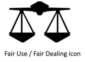 Fair Use Icon